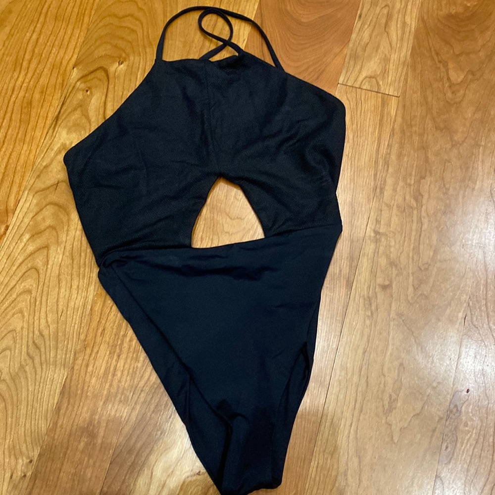Black one piece
